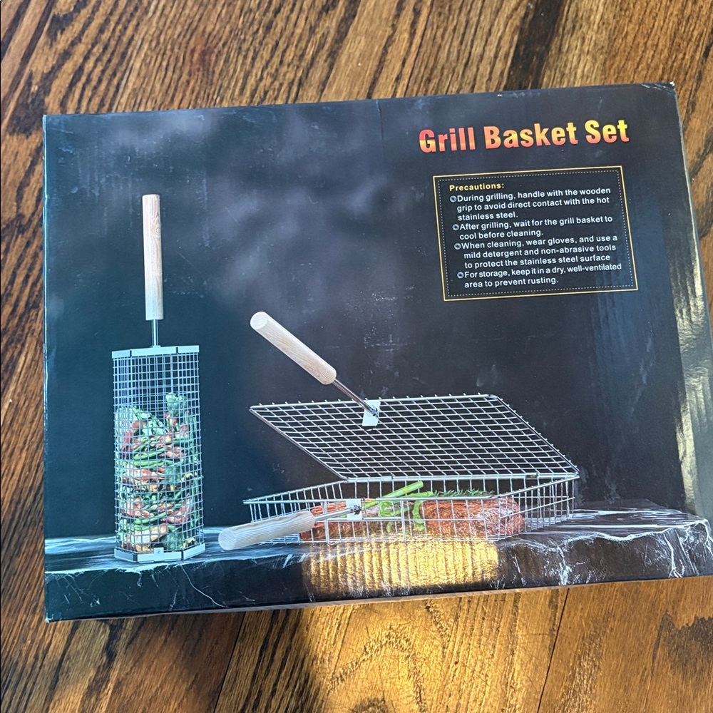 Ivtivfu Grill Basket Set